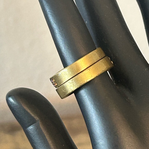 Heidi Daus 2 Multi Stone Stack Rings - Picture 5 of 6